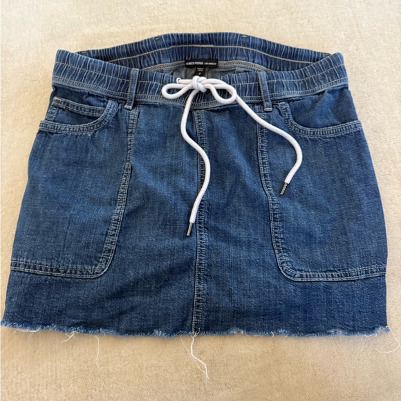 James Perse Blue Denim Skirt - Picture 5 of 7